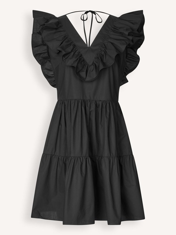 Ontdek de Zana organic cotton jurk van Second Female in de kleur zwart bij Orangebag. Op werkdagen voor 21:45 besteld, morgen in huis.