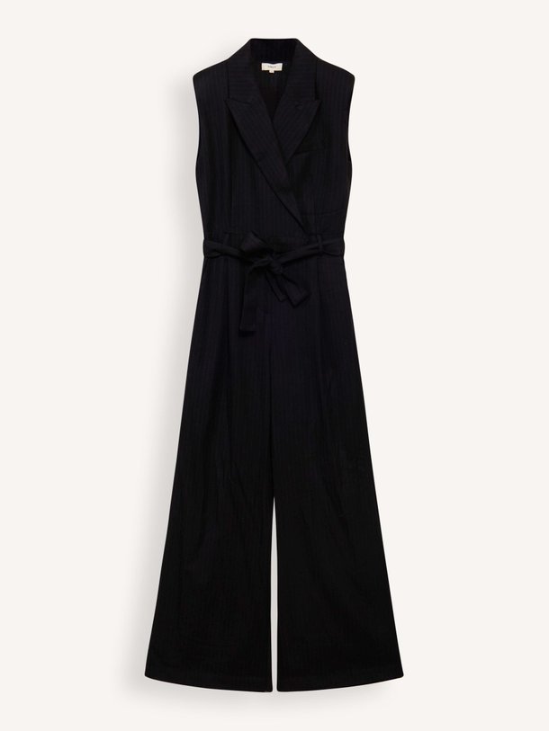 Suncoo Twist - Viscosemix Jumpsuit Met Krijtstreep - Zwart Ontdek de Twist viscosemix jumpsuit met krijtstreep van Suncoo in de kleur zwart bij Orangebag. Op werkdagen voor 21:45 besteld, morgen in huis.