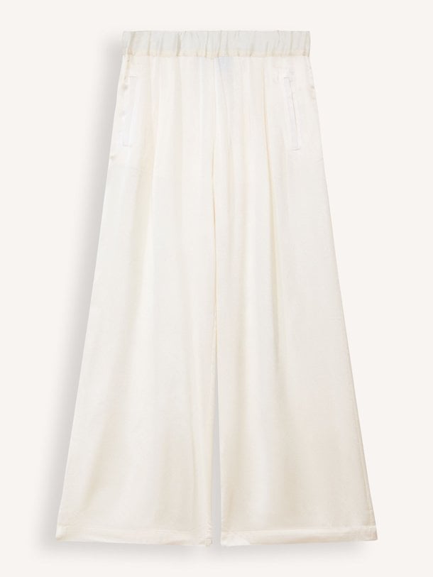 Ontdek de Zijdemix broek van Semicouture in de kleur ecru bij Orangebag. Op werkdagen voor 21:45 besteld, morgen in huis.