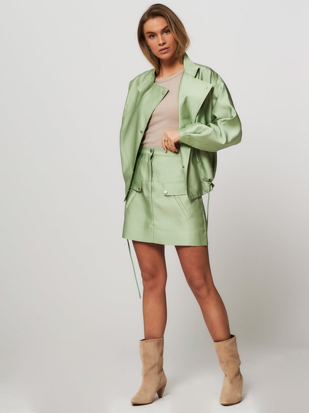 Ontdek de Salma geweven rok van Second Female in de kleur appelgroen bij Orangebag. Op werkdagen voor 21:45 besteld, morgen in huis.