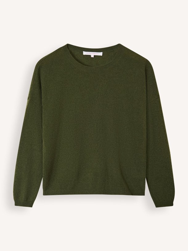 Ontdek de Kaira cashmere trui van Absolut Cashmere in de kleur Army bij Orangebag. Op werkdagen voor 21:45 besteld, morgen in huis.
