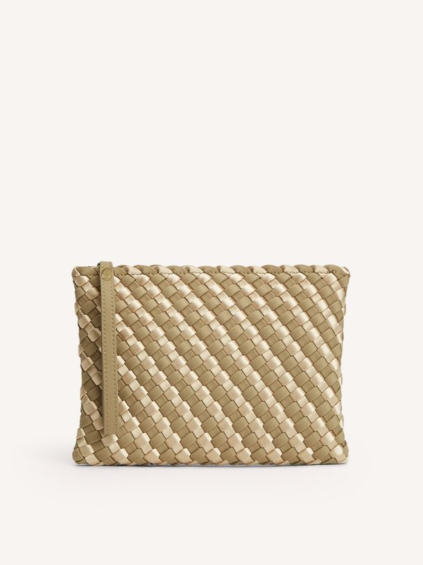 Ontdek de Gevlochten clutch van Marrea bij Orangebag. Op werkdagen voor 21:45 besteld, morgen in huis.