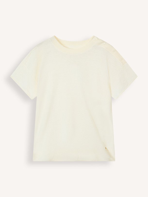 Ontdek de Brownie linnen top van Des Petits Hauts in de kleur Crème bij Orangebag. Op werkdagen voor 21:45 besteld, morgen in huis.