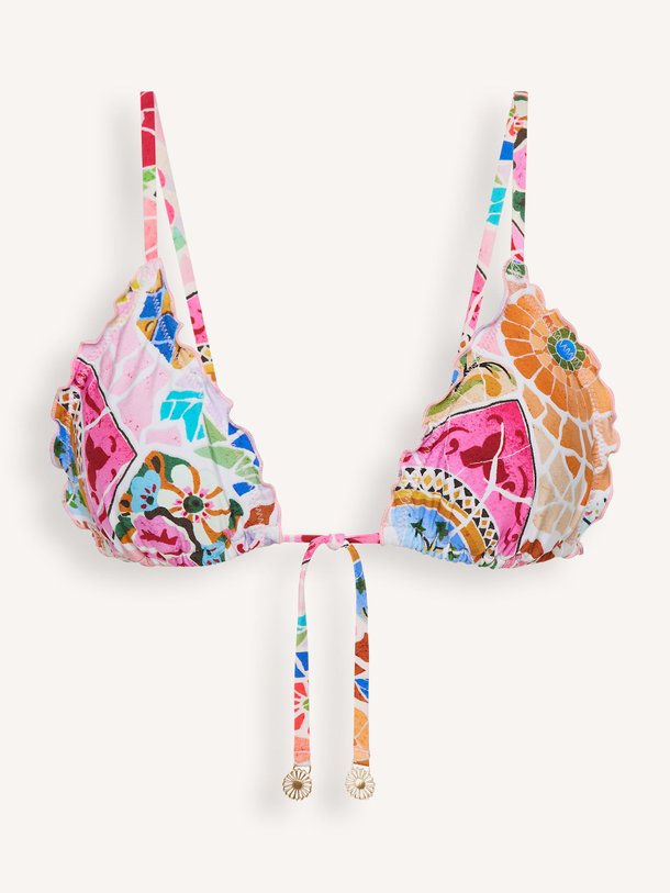 Ontdek de Beach Boheme Slide Tri van Seafolly in de kleur Roze bij Orangebag. Op werkdagen voor 21:45 besteld, morgen in huis.