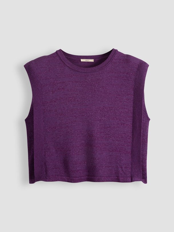 Ontdek de Lando Luz viscosemix top met lurex van Sessun in de kleur paars bij Orangebag. Op werkdagen voor 21:45 besteld, morgen in huis.