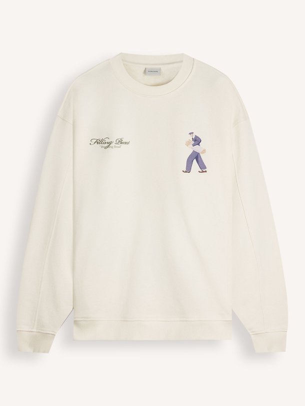 Ontdek de Bakery organic cotton sweater van Filling Pieces in de kleur Crème bij Orangebag. Op werkdagen voor 21:45 besteld, morgen in huis.