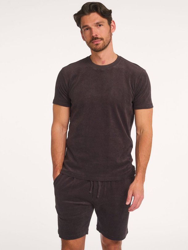 Ontdek de Berkley organic cotton badstof T-shirt van Wahts in de kleur Donkerbruin bij Orangebag. Op werkdagen voor 21:45 besteld, morgen in huis.