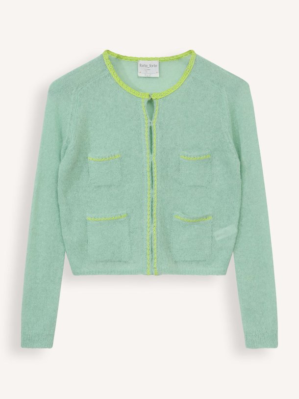 Ontdek de Alpacamix vest van forte_forte in de kleur groen bij Orangebag. Op werkdagen voor 21:45 besteld, morgen in huis.