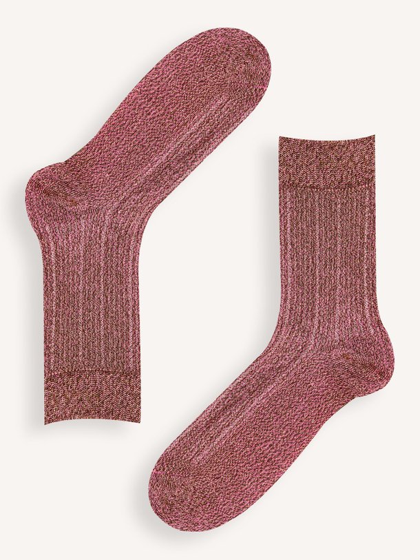 Ontdek de Bariol fijngebreide sokken met lurex van Bellerose in de kleur Roze bij Orangebag. Op werkdagen voor 21:45 besteld, morgen in huis.