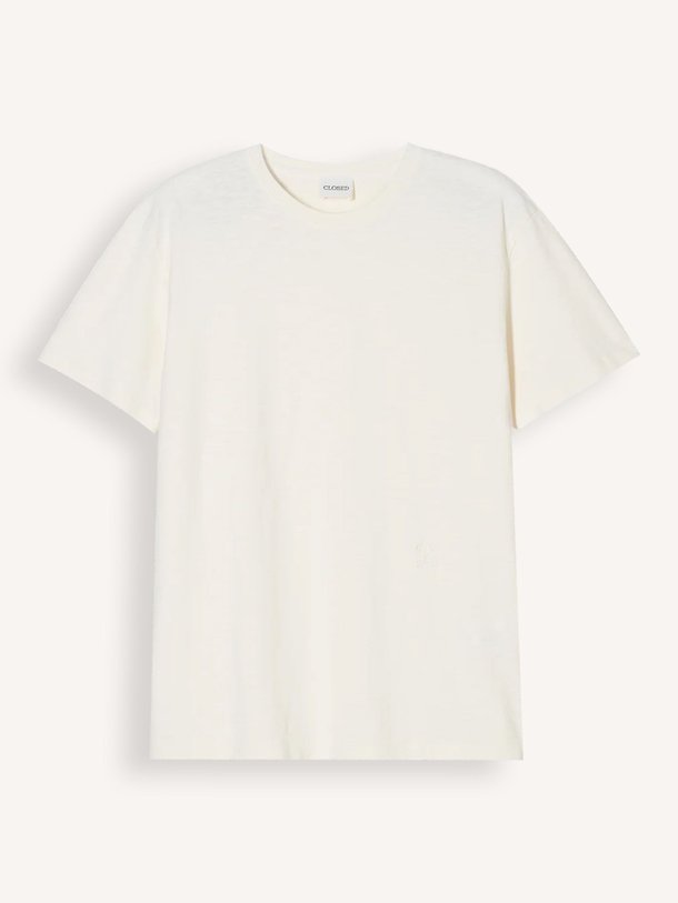 Ontdek de Organic cotton T-shirt van Closed in de kleur ecru bij Orangebag. Op werkdagen voor 21:45 besteld, morgen in huis.