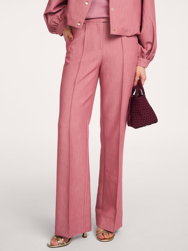 Ontdek de Chantalle viscosemix broek van Aaiko in de kleur Roze bij Orangebag. Op werkdagen voor 21:45 besteld, morgen in huis.