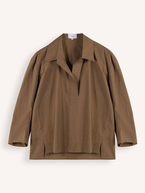 Ontdek de Liam katoenen top van Suncoo in de kleur camel bij Orangebag. Op werkdagen voor 21:45 besteld, morgen in huis.