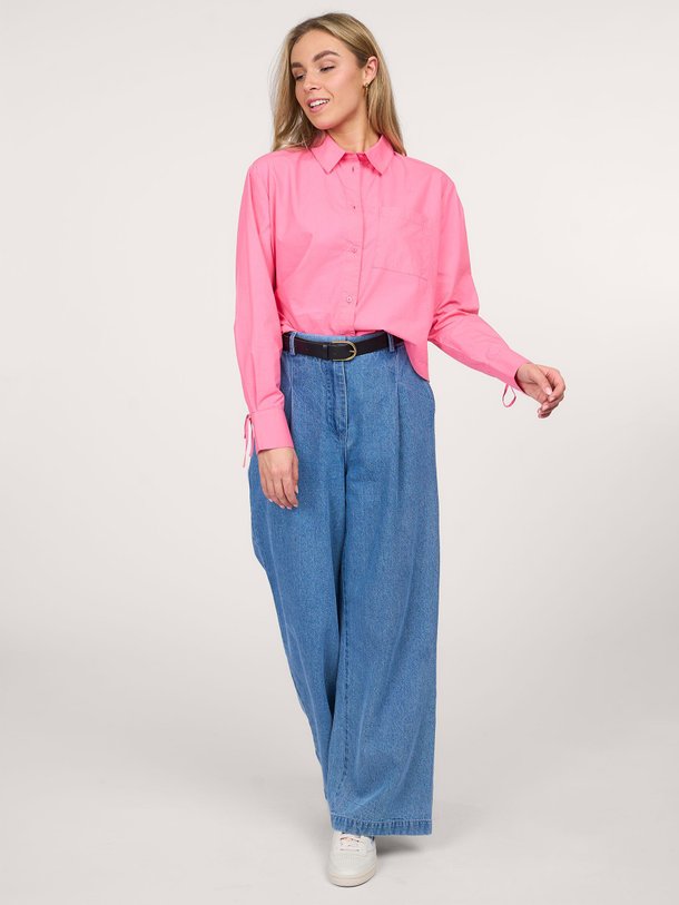 Ontdek de Meyrick katoenen blouse van Modstrom in de kleur roze bij Orangebag. Op werkdagen voor 21:45 besteld, morgen in huis.