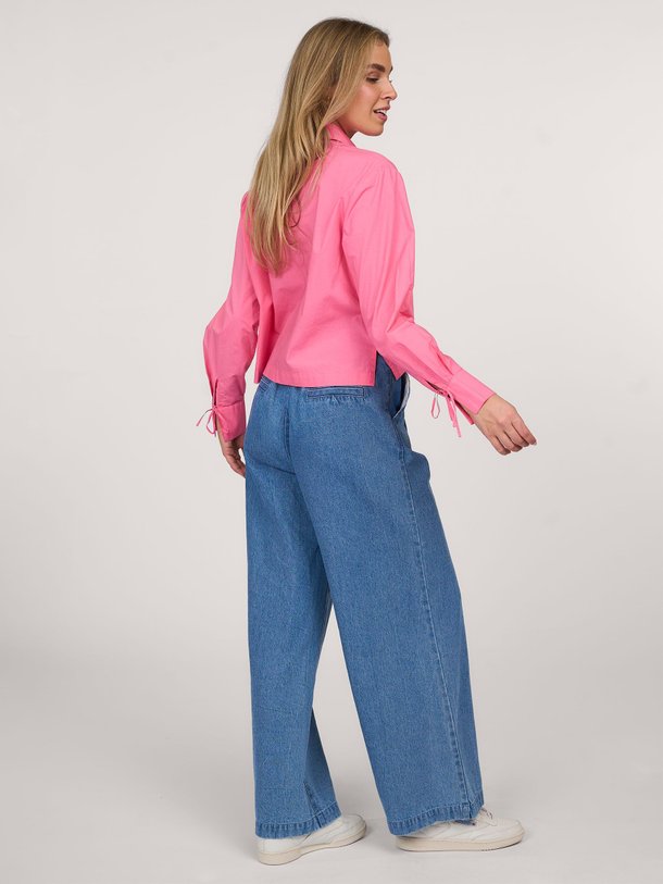 Ontdek de Meyrick katoenen blouse van Modstrom in de kleur roze bij Orangebag. Op werkdagen voor 21:45 besteld, morgen in huis.