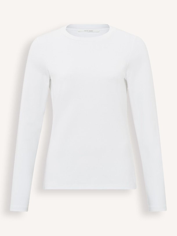 Ontdek de Katoenmix longsleeve van Yaya in de kleur wit bij Orangebag. Op werkdagen voor 21:45 besteld, morgen in huis.