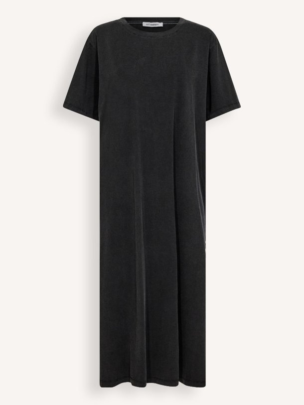 Ontdek de Siara katoenmix T-shirt jurk van Co'Couture in de kleur zwart bij Orangebag. Op werkdagen voor 21:45 besteld, morgen in huis.
