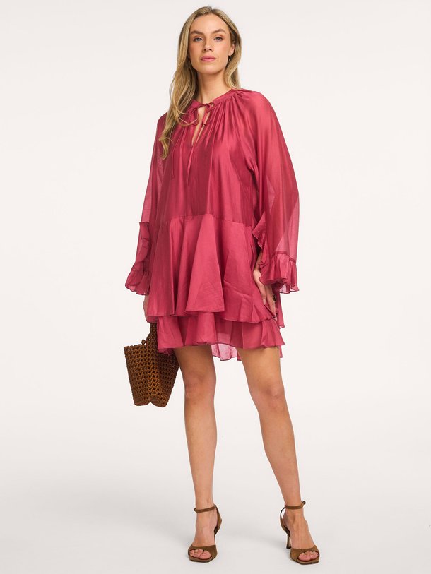 Ontdek de Sheen lyocellmix jurk van Devotion in de kleur Roze bij Orangebag. Op werkdagen voor 21:45 besteld, morgen in huis.