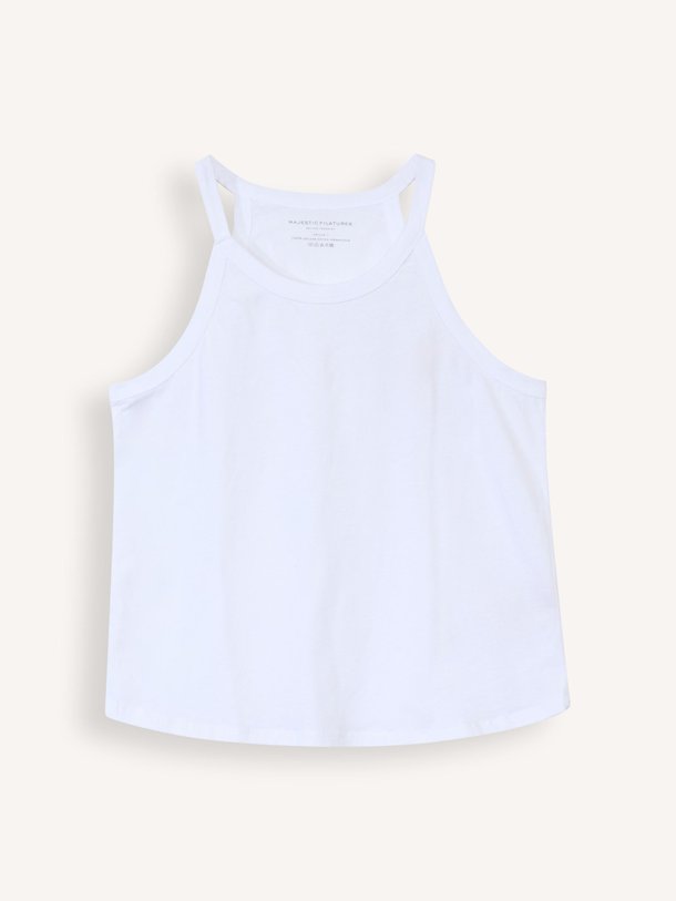 Majestic Filatures M007 Organic Cotton Tanktop - Wit Ontdek de M007 Organic cotton tanktop van Majestic Filatures in de kleur wit bij Orangebag. Op werkdagen voor 21:45 besteld, morgen in huis.
