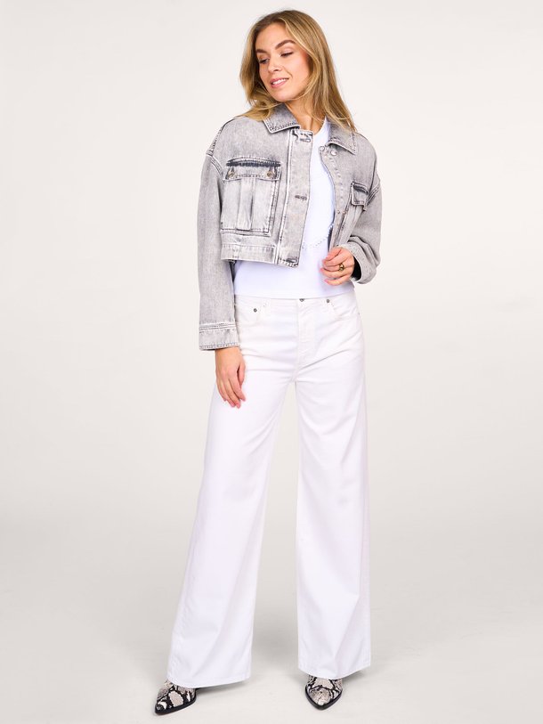 Ontdek de Paloma high waist wide leg non-stretch jeans van Citizens of Humanity in de kleur off-white bij Orangebag. Op werkdagen voor 21:45 besteld, morgen in huis.