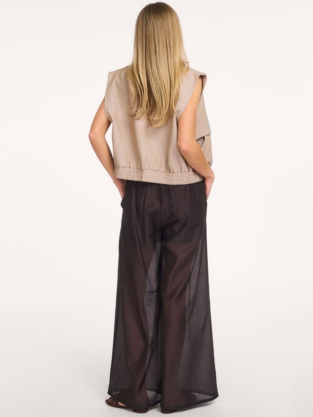 Ontdek de Hidie lyocellmix (balloon) broek van Second Female in de kleur Donkerbruin bij Orangebag. Op werkdagen voor 21:45 besteld, morgen in huis.