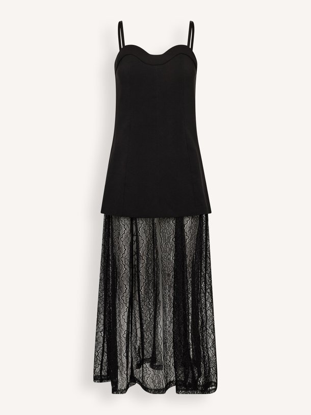 Haute L'Amitié Geweven maxi jurk - Zwart Ontdek de Geweven maxi jurk van Haute L'Amitié in de kleur Zwart bij Orangebag. Op werkdagen voor 21:45 besteld, morgen in huis.