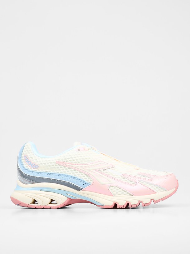 Ontdek de Mythos propulsion lederen mesh sneakers van Diadora in de kleur roze bij Orangebag. Op werkdagen voor 21:45 besteld, morgen in huis.