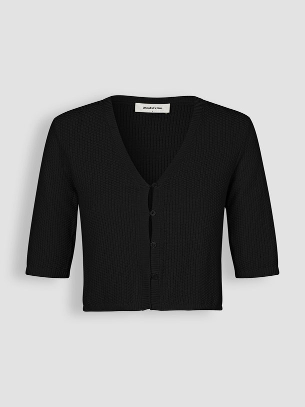 Ontdek de Hero katoenen vest met structuur van Modstrom in de kleur zwart bij Orangebag. Op werkdagen voor 21:45 besteld, morgen in huis.