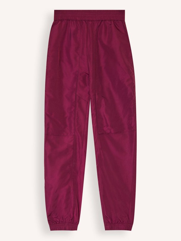 Ontdek de Trice geweven broek van Co'Couture in de kleur bordeauxrood bij Orangebag. Op werkdagen voor 21:45 besteld, morgen in huis.