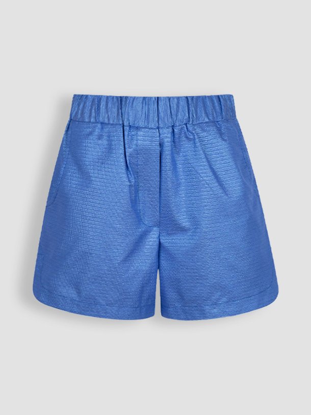Ontdek de Fuse viscosemix short met lurex van Chptr-s in de kleur blauw bij Orangebag. Op werkdagen voor 21:45 besteld, morgen in huis.