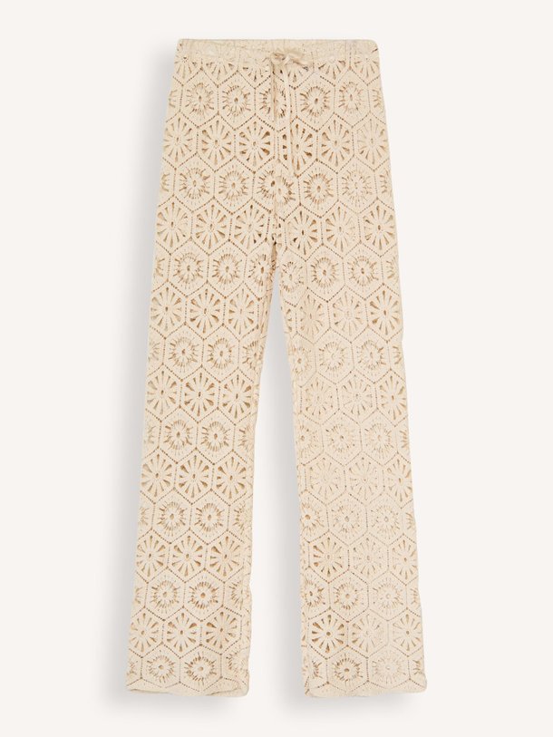 Ontdek de Mya katoenen gehaakte broek van The Lola Club in de kleur ecru bij Orangebag. Op werkdagen voor 21:45 besteld, morgen in huis.