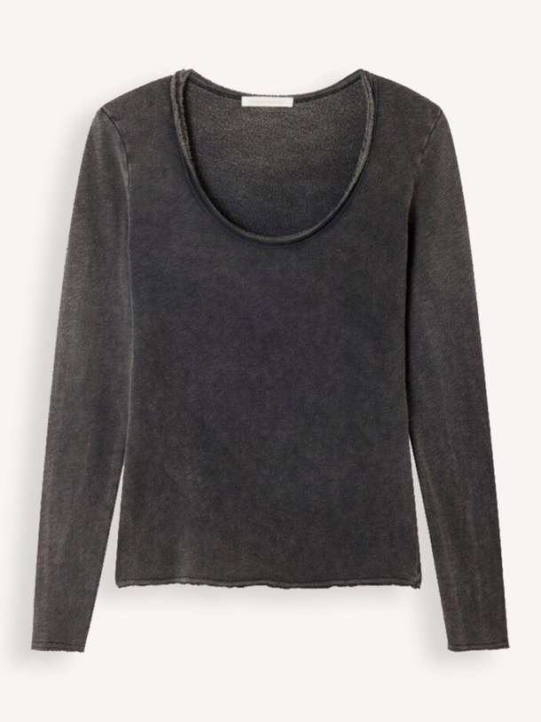 Ontdek de Sonoma katoenen longsleeve van American Vintage in de kleur Zwart bij Orangebag. Op werkdagen voor 21:45 besteld, morgen in huis.