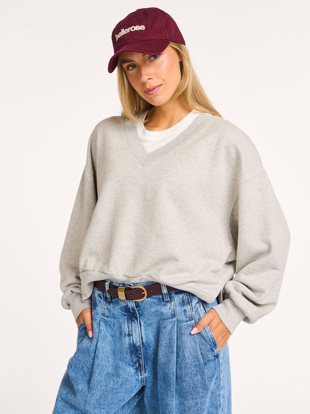 Ontdek de Varola katoenen gemêleerde sweater van Bellerose in de kleur grijs bij Orangebag. Op werkdagen voor 21:45 besteld, morgen in huis.