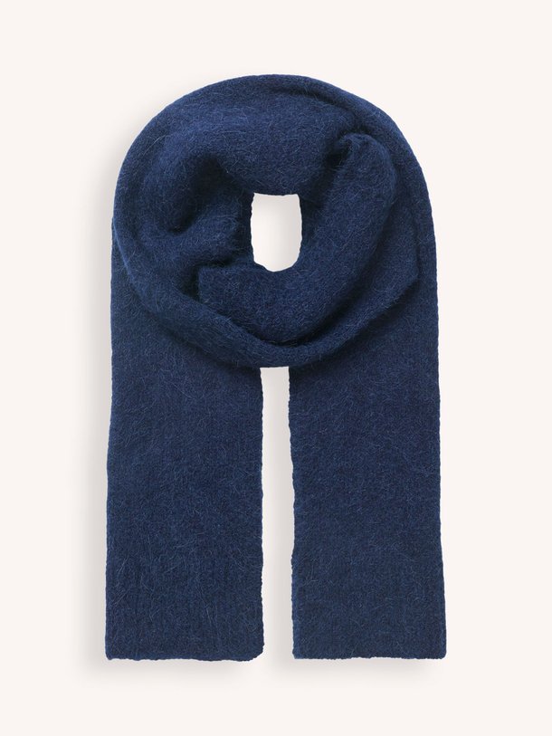 Ontdek de Sajeanne alpacamix sjaal van Samsoe Samsoe in de kleur Donkerblauw bij Orangebag. Op werkdagen voor 21:45 besteld, morgen in huis.