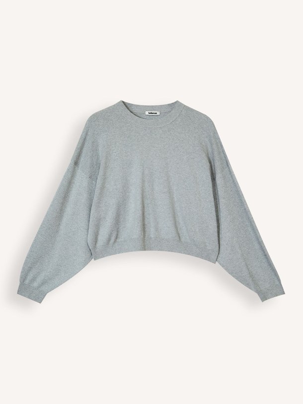 Ontdek de Angum katoenen trui van Bellerose in de kleur Grijs bij Orangebag. Op werkdagen voor 21:45 besteld, morgen in huis.