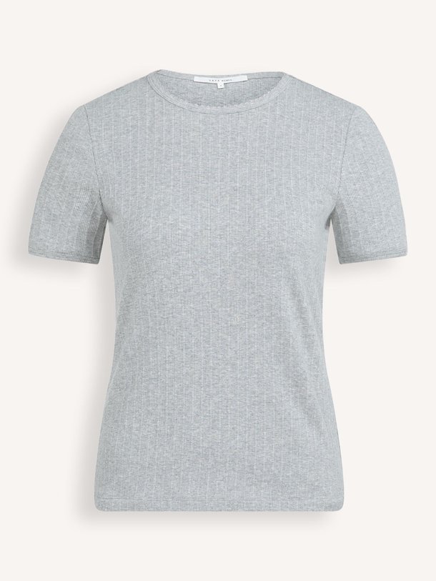 Ontdek de Katoenmix T-shirt van Yaya in de kleur Grijs bij Orangebag. Op werkdagen voor 21:45 besteld, morgen in huis.