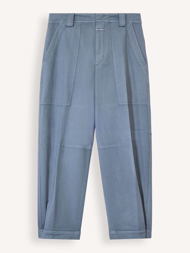 Ontdek de Rhannon katoenmix barrel fit broek van Closed in de kleur Grijsblauw bij Orangebag. Op werkdagen voor 21:45 besteld, morgen in huis.