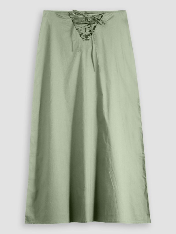 Ontdek de Beatrice katoenen poplin rok van Sea Me Happy in de kleur grijsgroen bij Orangebag. Op werkdagen voor 21:45 besteld, morgen in huis.