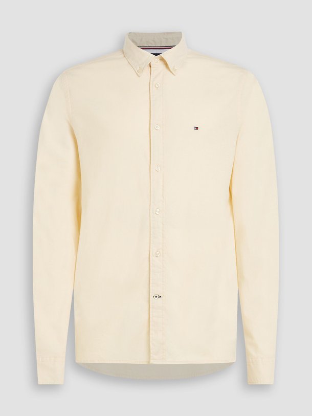 Ontdek de Katoenmix overhemd van Tommy Hilfiger in de kleur lichtgeel bij Orangebag. Op werkdagen voor 21:45 besteld, morgen in huis.