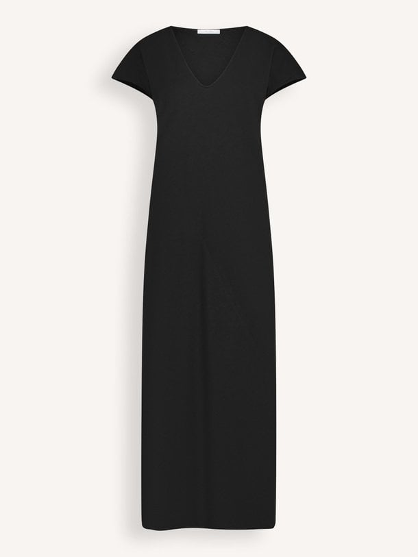 Ontdek de Vick organic cotton maxi jurk van By-Bar in de kleur zwart bij Orangebag. Op werkdagen voor 21:45 besteld, morgen in huis.