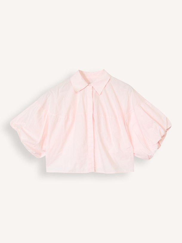 Ontdek de Cassy katoenen blouse van Bellerose in de kleur Lichtroze bij Orangebag. Op werkdagen voor 21:45 besteld, morgen in huis.