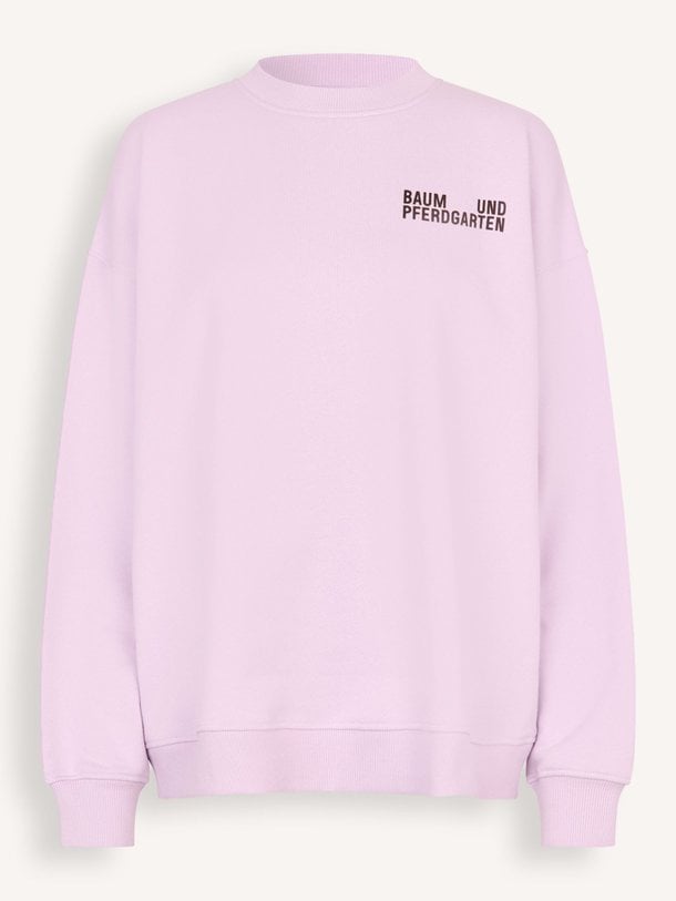 Ontdek de Julle organic cotton oversized sweater van Baum und Pferdgarten in de kleur Lila bij Orangebag. Op werkdagen voor 21:45 besteld, morgen in huis.