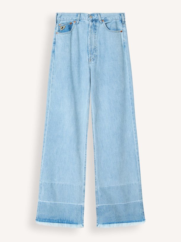 Ontdek de Lindsay mid waist wide leg jeans van Lois in de kleur Blauw bij Orangebag. Op werkdagen voor 21:45 besteld, morgen in huis.