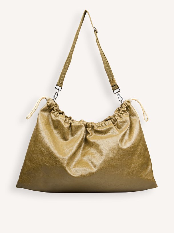 Ontdek de Hob leatherlook schouder-/handtas van Bellerose in de kleur Army bij Orangebag. Op werkdagen voor 21:45 besteld, morgen in huis.