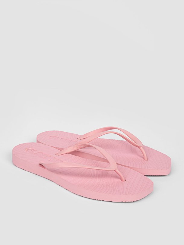 Ontdek de Tapered rubberen slippers van Sleepers in de kleur roze bij Orangebag. Op werkdagen voor 21:45 besteld, morgen in huis.