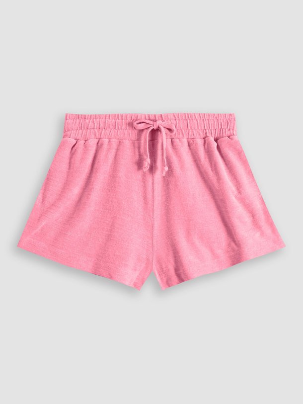 Ontdek de Katoenen badstof short van Speezys in de kleur roze bij Orangebag. Op werkdagen voor 21:45 besteld, morgen in huis.