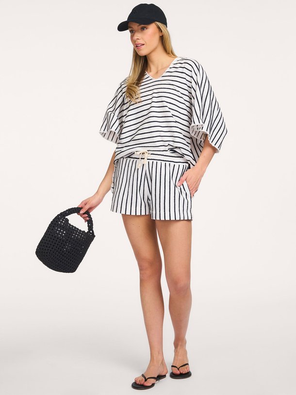 Ontdek de Katoenmix badstof short van Speezys in de kleur Donkerblauw bij Orangebag. Op werkdagen voor 21:45 besteld, morgen in huis.