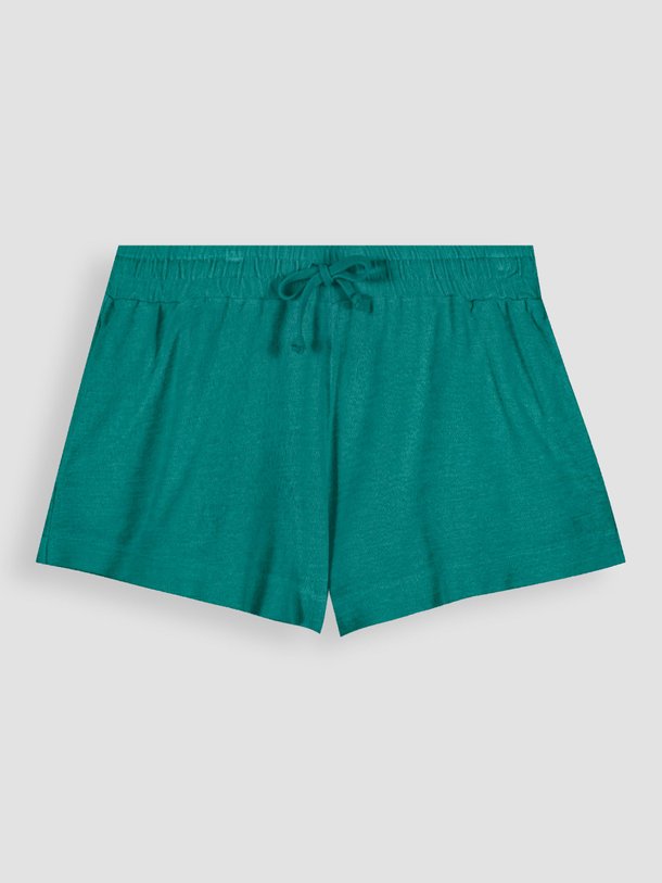 Ontdek de Katoenen badstof short van Speezys in de kleur blauwgroen bij Orangebag. Op werkdagen voor 21:45 besteld, morgen in huis.