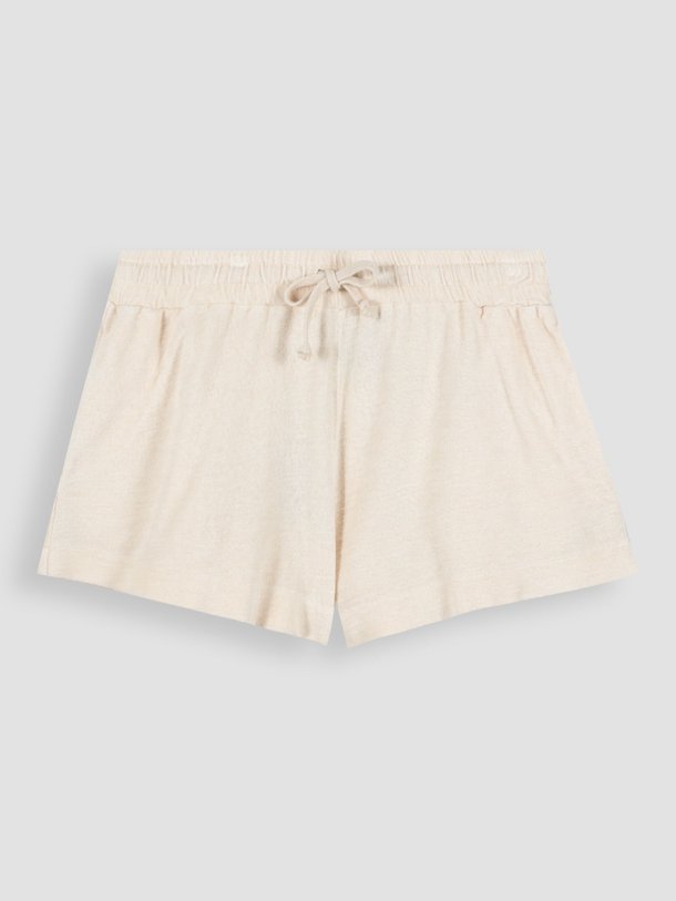 Ontdek de Katoenen badstof short van Speezys in de kleur ecru bij Orangebag. Op werkdagen voor 21:45 besteld, morgen in huis.
