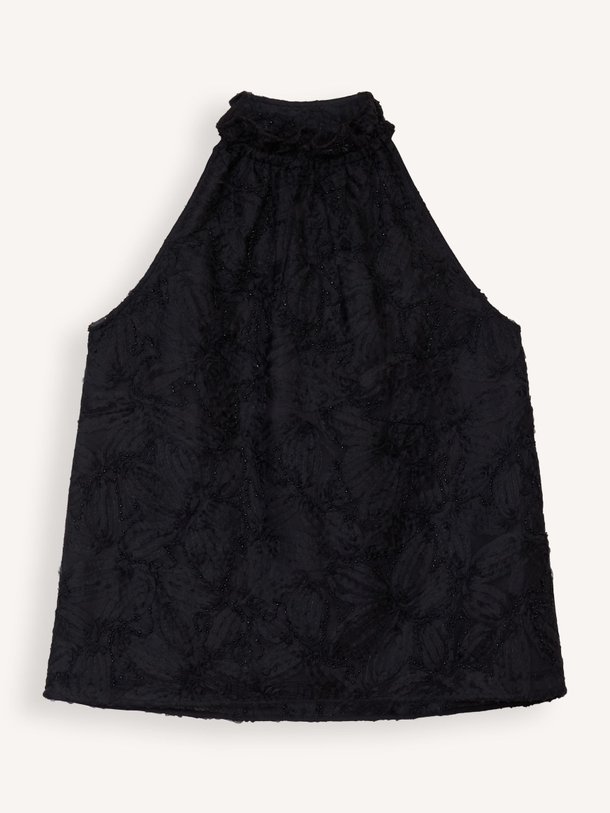 Ontdek de Iliana geweven top met applicaties van Hofmann Copenhagen in de kleur zwart bij Orangebag. Op werkdagen voor 21:45 besteld, morgen in huis.