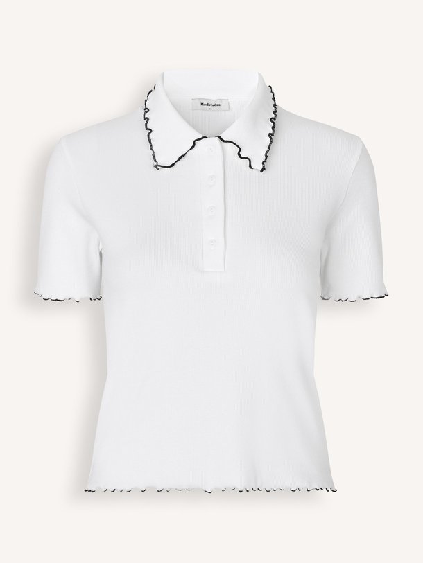 Ontdek de Organic cotton mix rib top van Modstrom in de kleur wit bij Orangebag. Op werkdagen voor 21:45 besteld, morgen in huis.